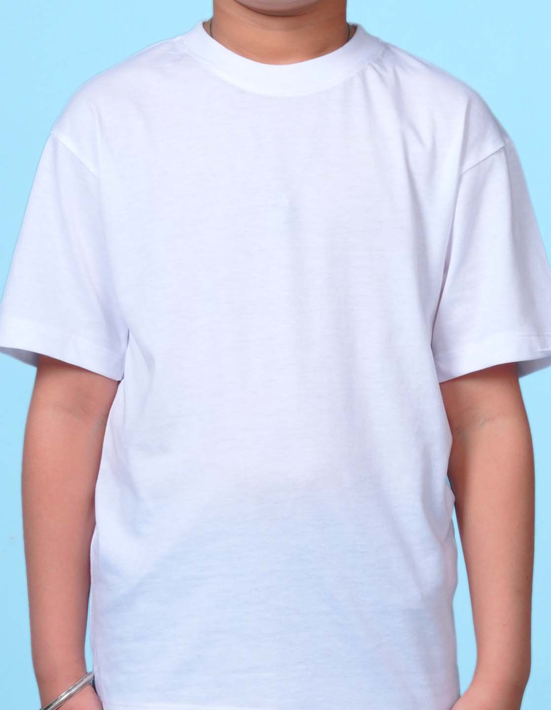 Nusyl White Boys Printed Oversized T-shirt