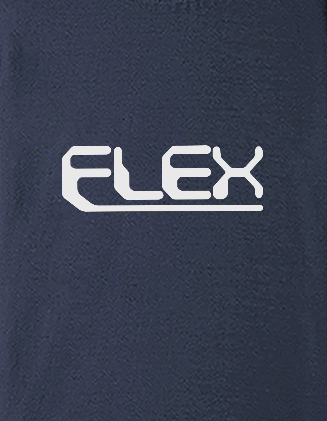 Nusyl Boys Navy Blue Flex Text Printed Short Sleeve Oversized T-Shirt