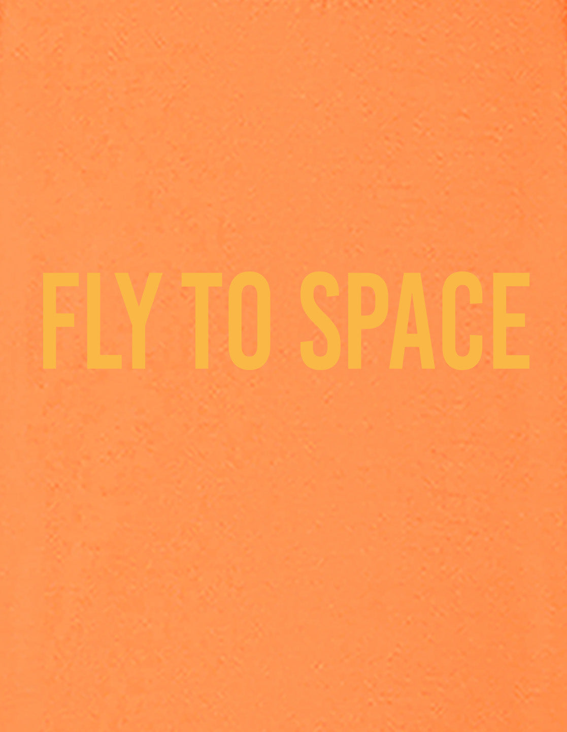 Nusyl Boys Orange Astronaut & Text Printed Short Sleeve Oversized T-Shirt
