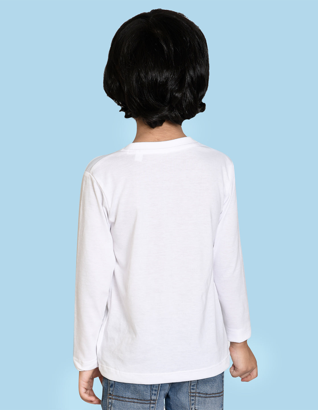 Nusyl Boys White Printed Full Sleeve T-Shirt-NUBCTSF0638.1