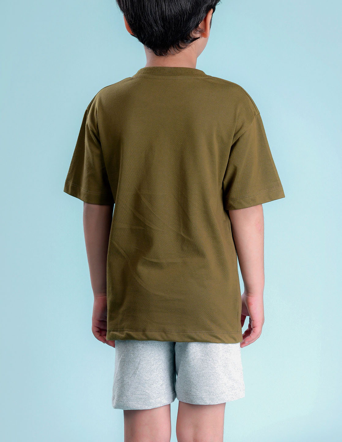 Nusyl Too Lazy Printed Grey Boys Shorts