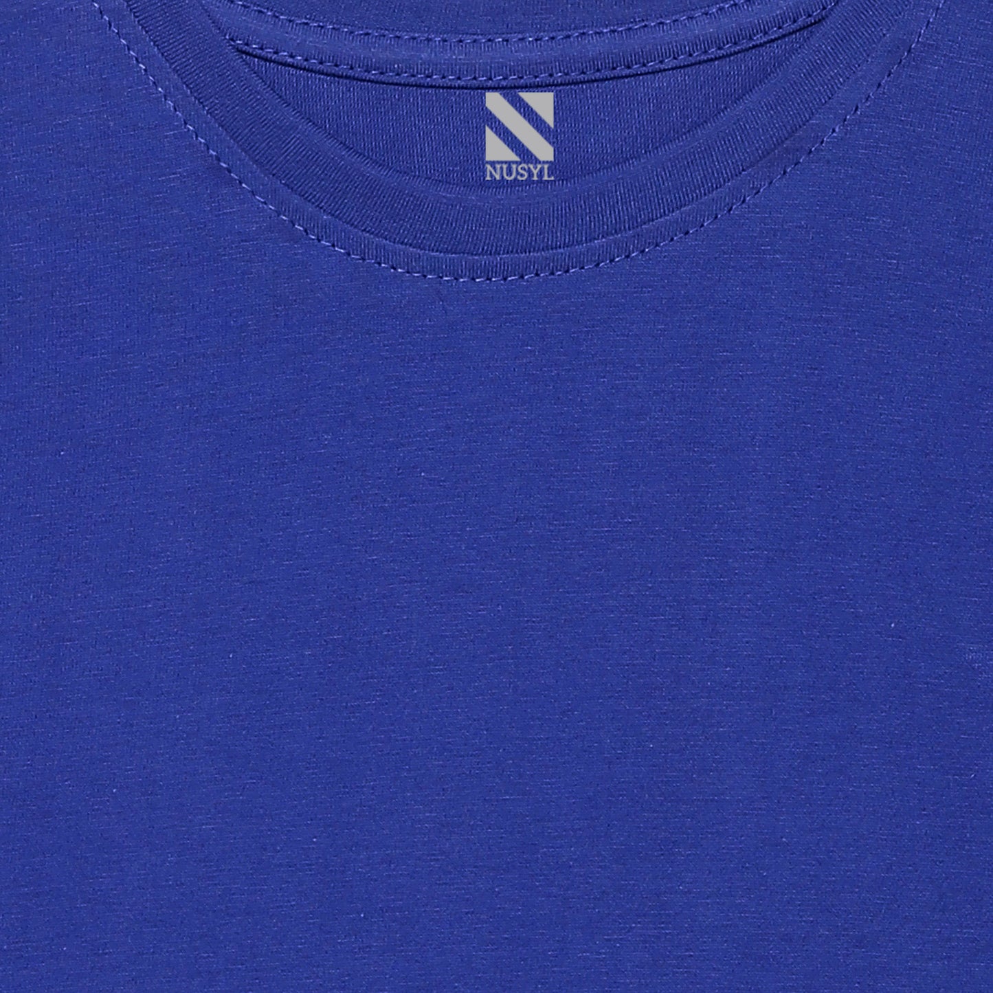 Royal Blue Cartoon Printed Girls T-shirt