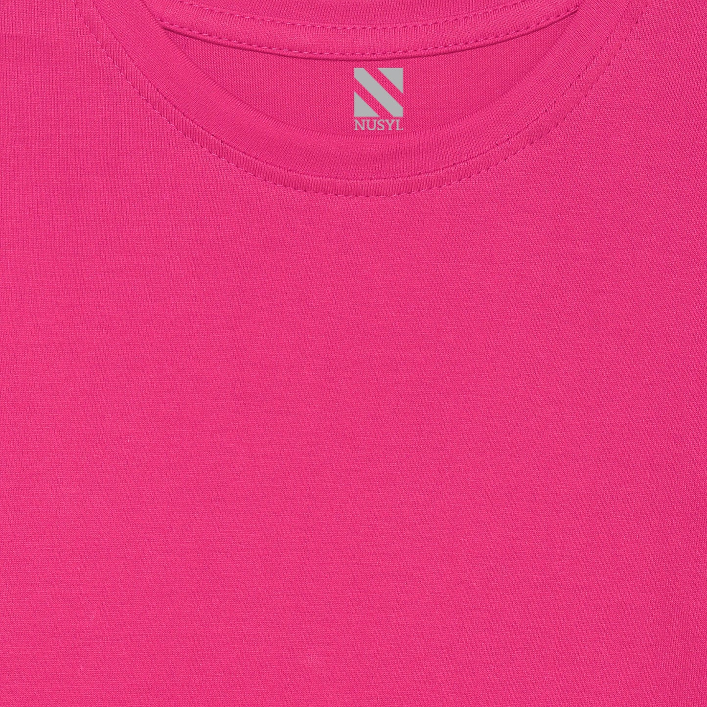 Hot Pink Cartoon Printed Girls T-shirt