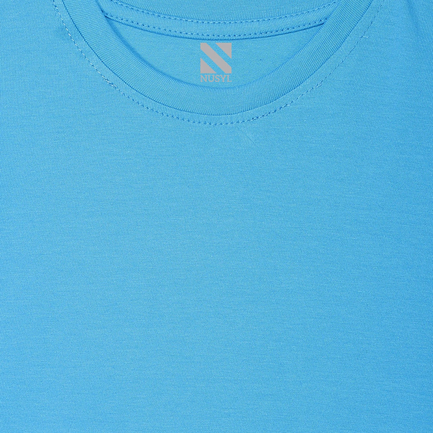 NUSYL Girls Half Sleeves Blue Lovely printed T-shirt