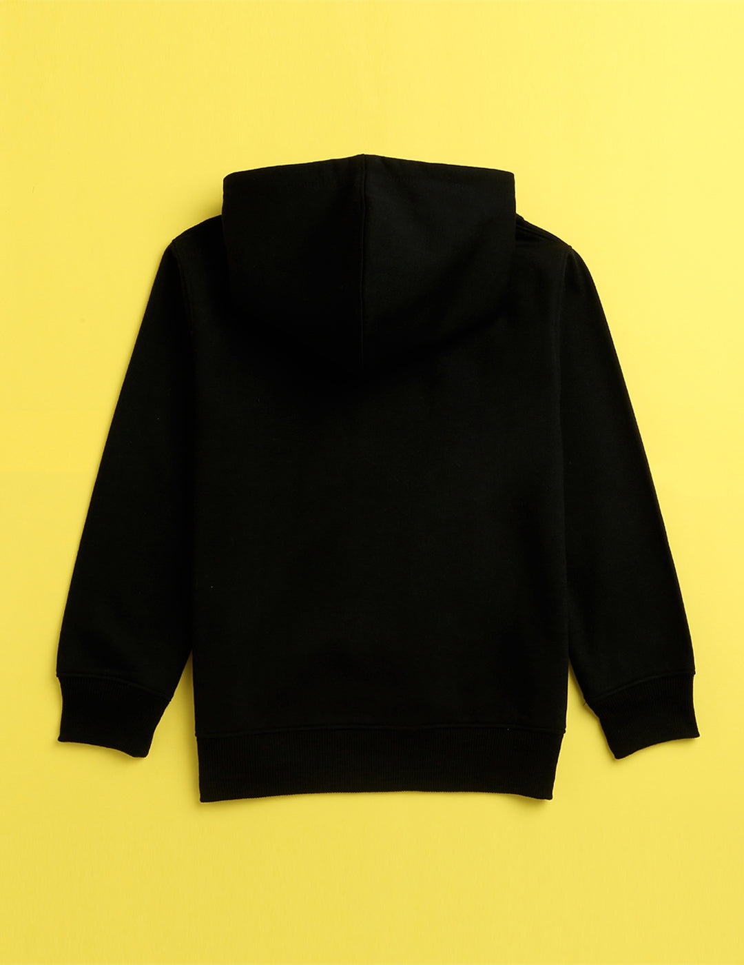 Black Printed Sweatshirt For Kids