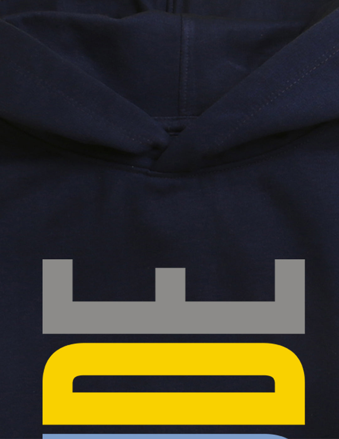 Navy Printed Sweatshirt For Kids