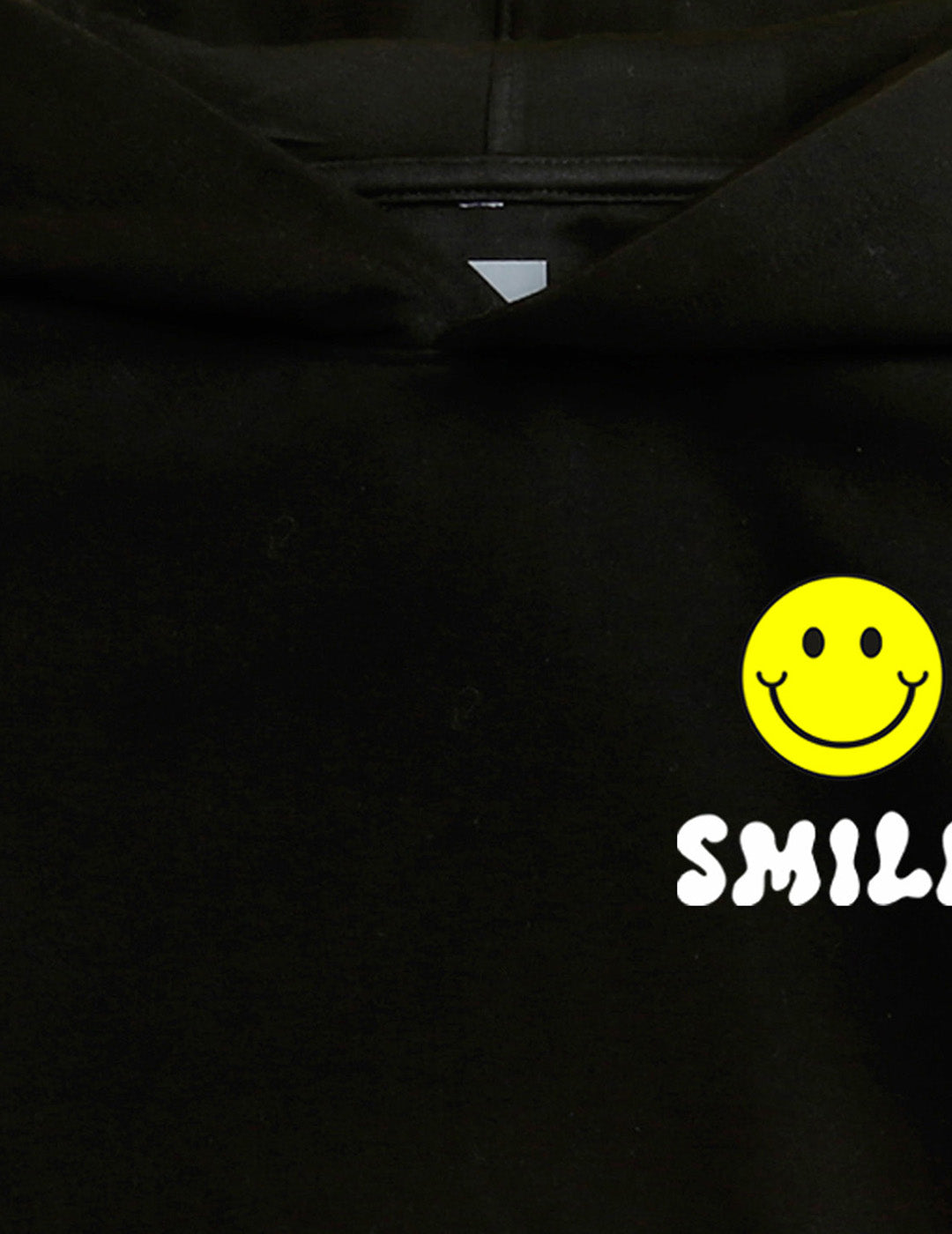 Black Printed Sweatshirt For Kids
