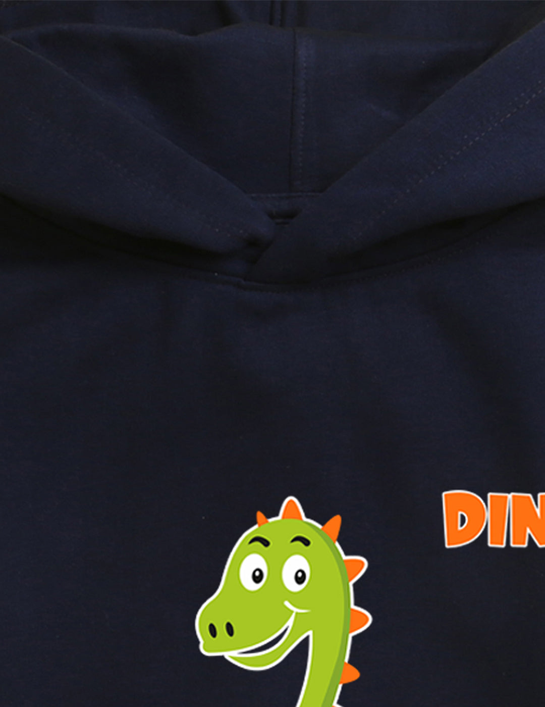 Navy Printed Sweatshirt For Kids