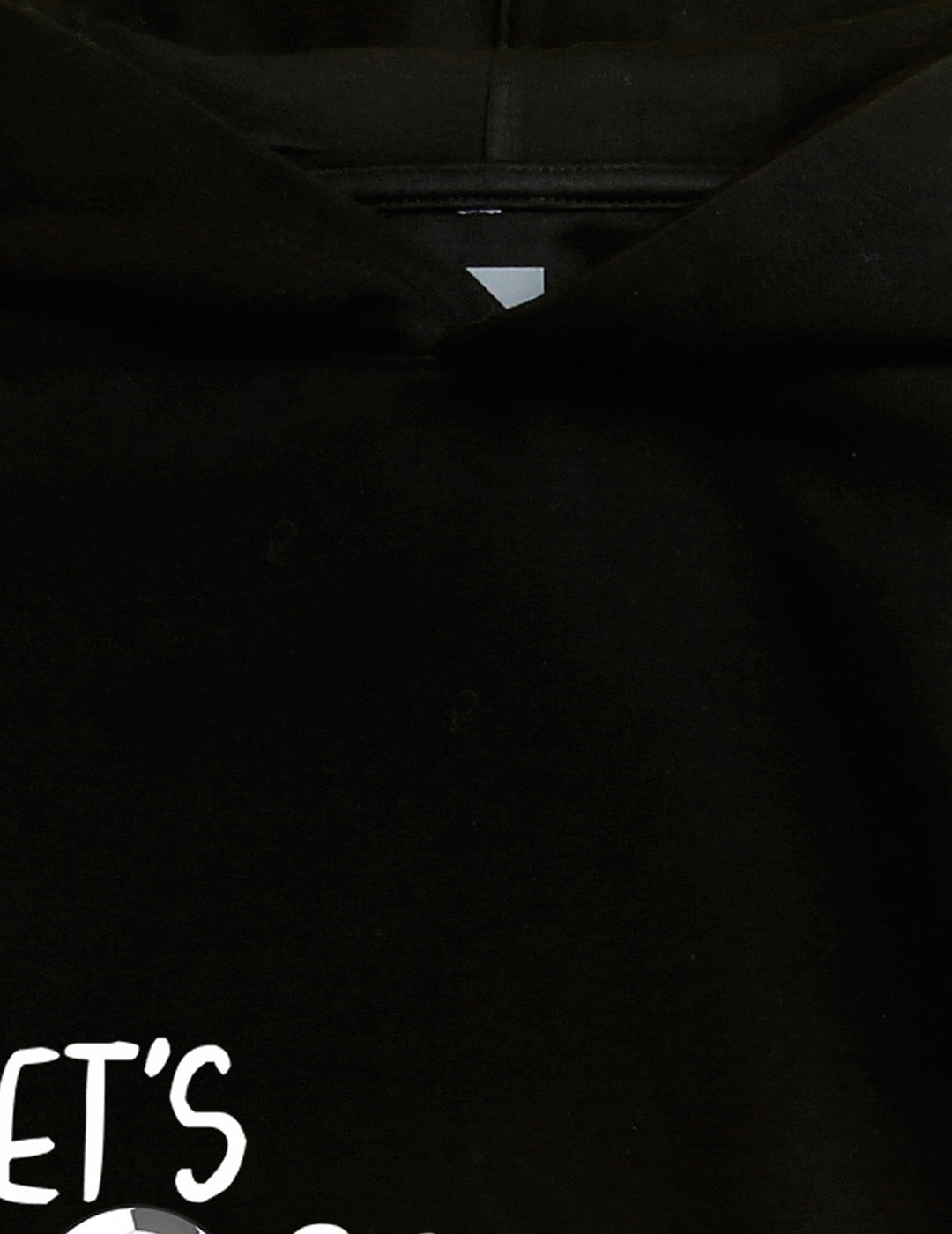 Black Printed Sweatshirt For Kids