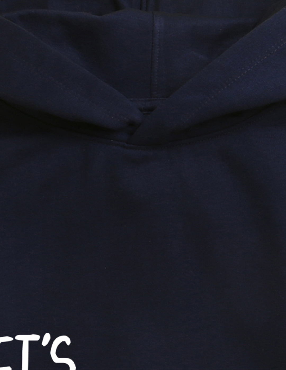 Navy Printed Sweatshirt For Kids