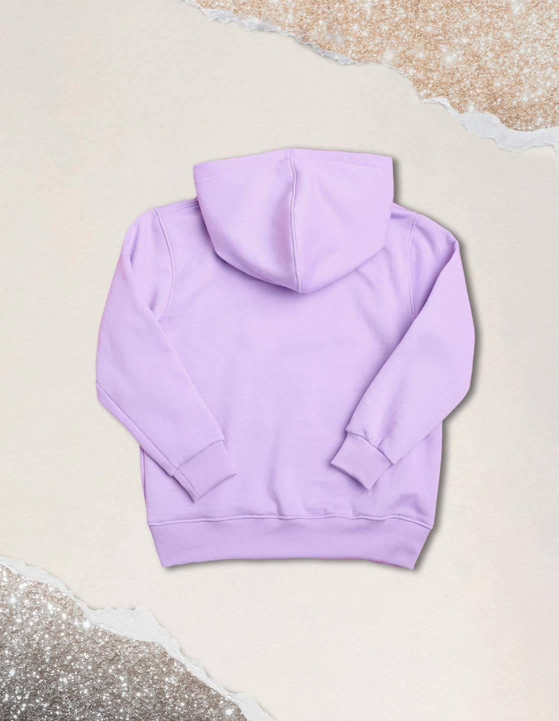 Nusyl Boy's Lilac Champions 01 Text Printed Hoodie