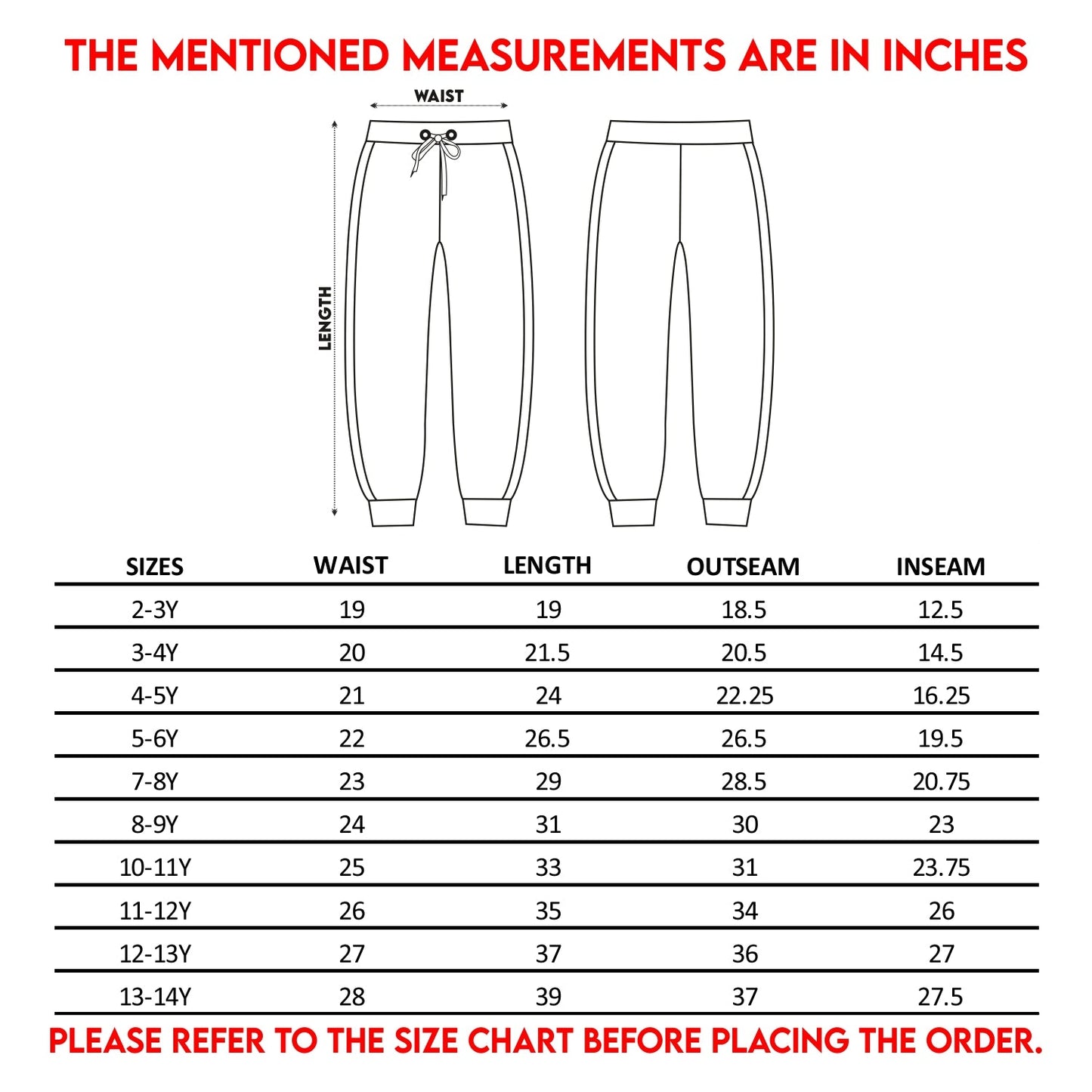 Nusyl white solid kids unisex track pants