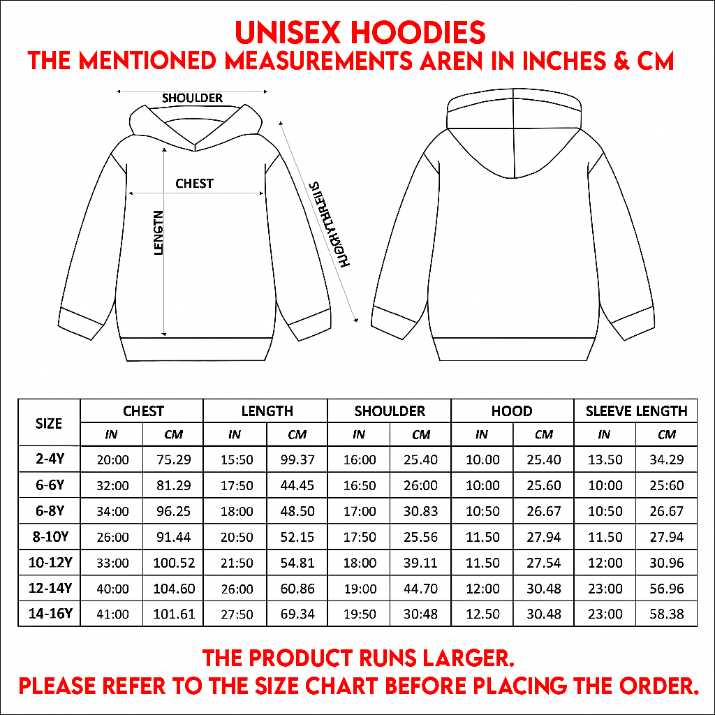 Black Printed Sweatshirt For Kids