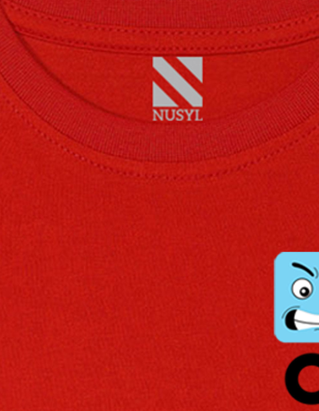 Nusyl Boys Red Mood Printed t-shirt