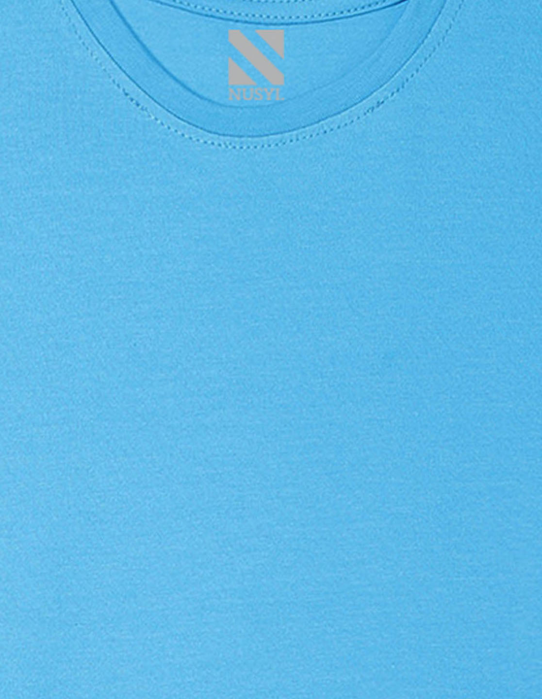 Nusyl Boys Sky Blue Ride the wave Printed t-shirt