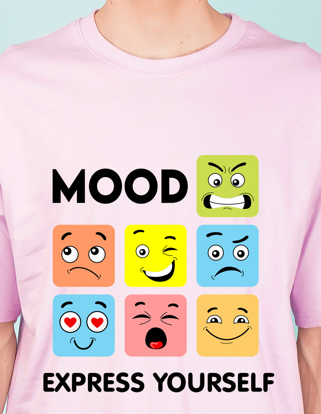 Nusyl Lilac Mood Printed oversized t-shirt