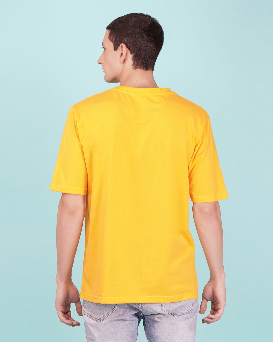Nusyl Yellow Stay cool Printed oversized t-shirt