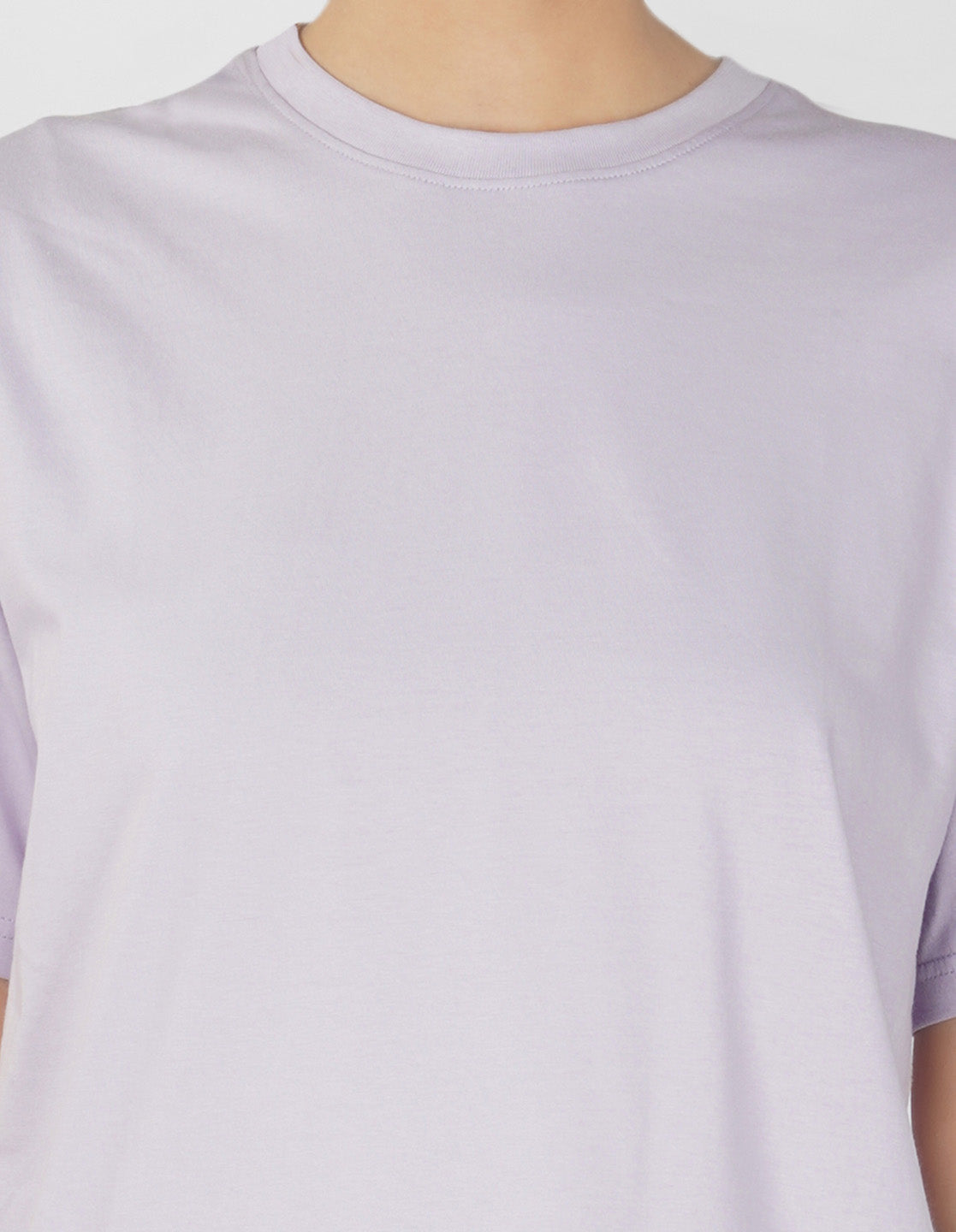 Nusyl Women Lilac Flower print oversized t-shirt