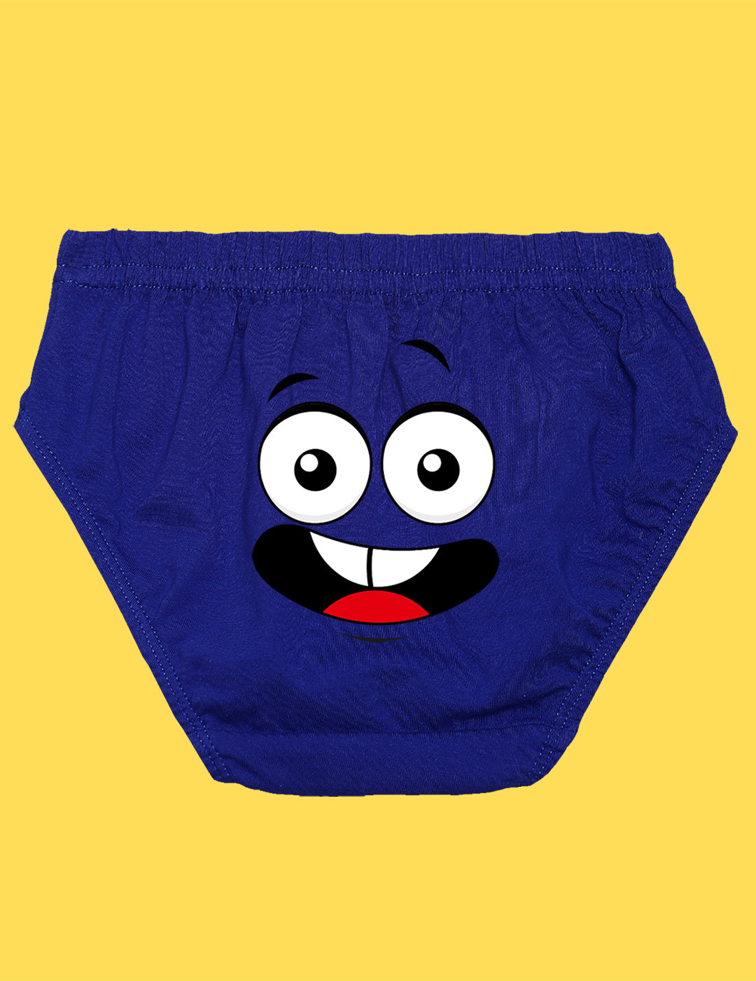 Nusyl Boys printed briefs combo-pack of 4(Grey,Red,Yellow,Royal blue)