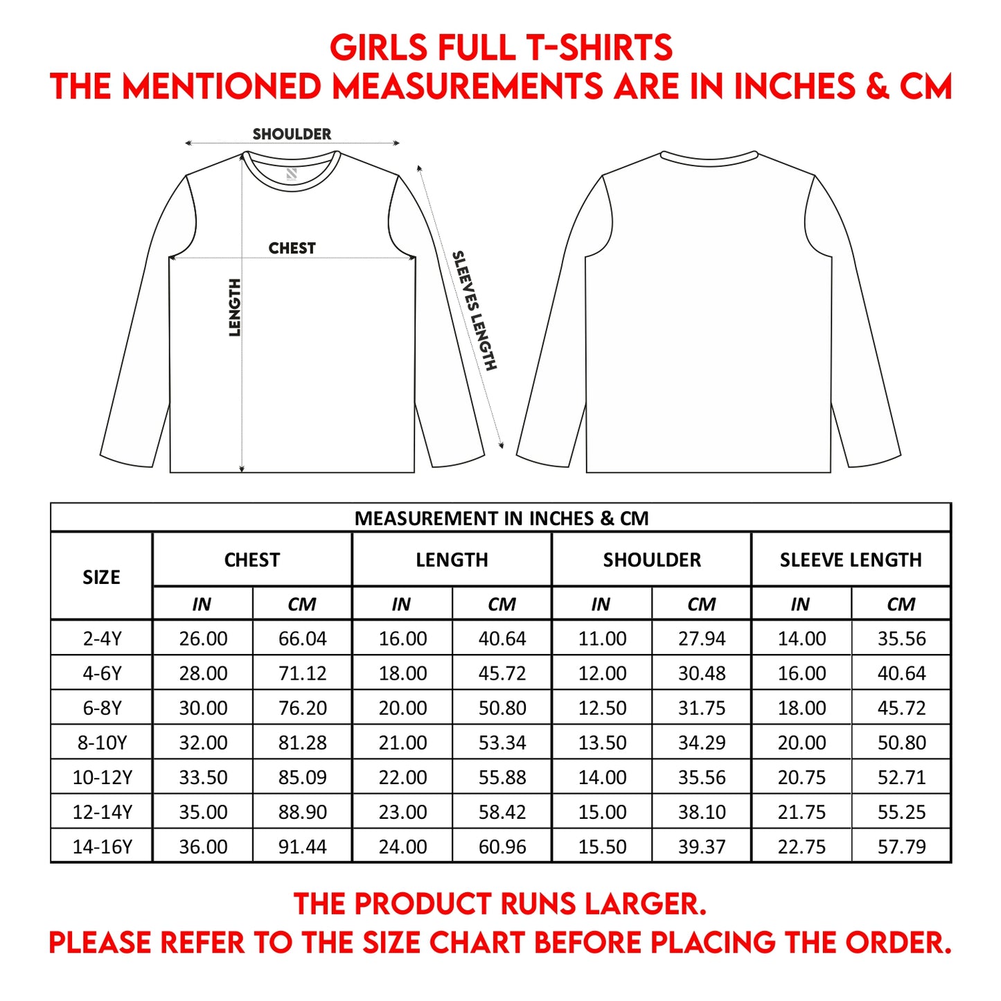 Yellow Cartoon Printed Girls T-shirt