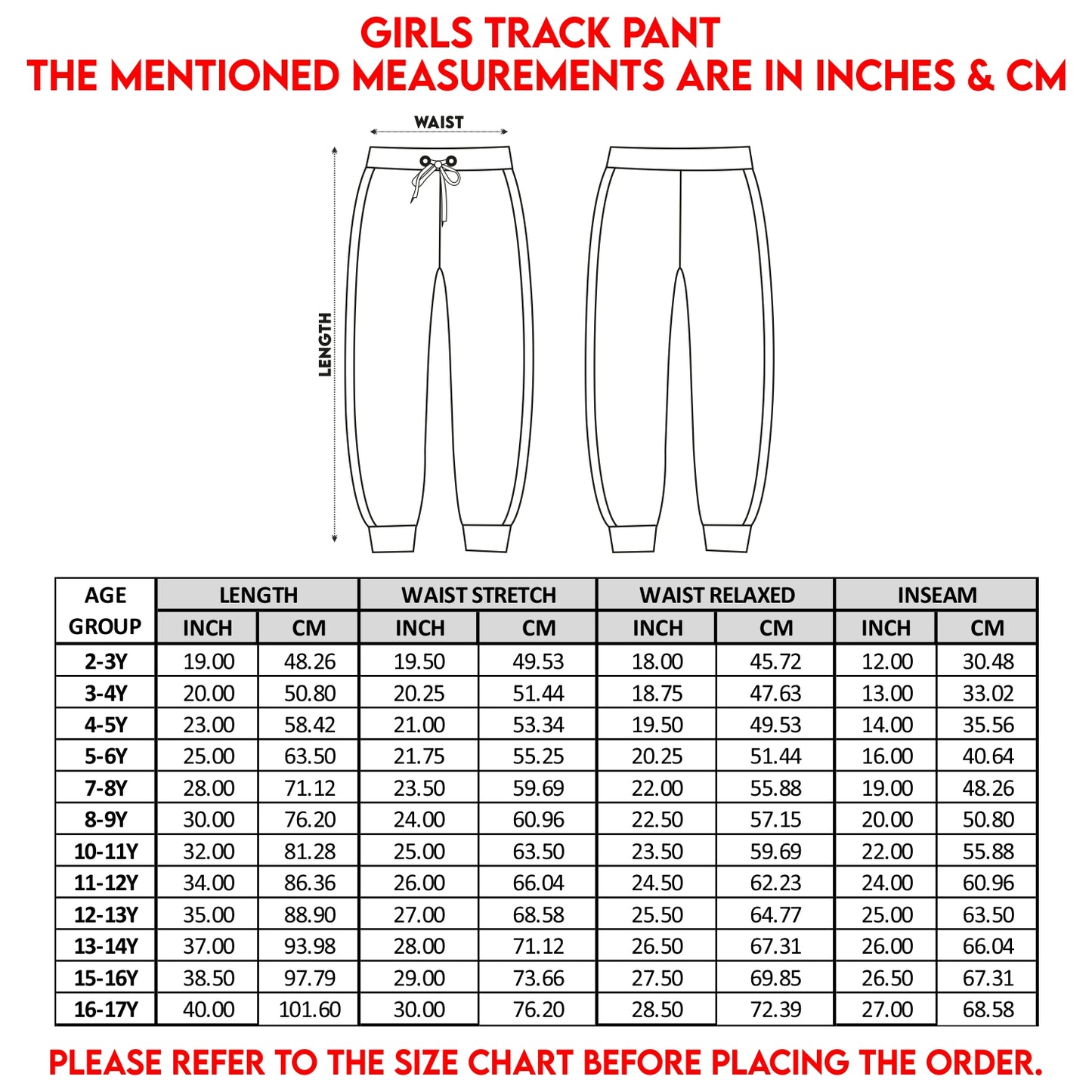 NUSYL Girls Black Be cool text Printed Full Length Track Pants