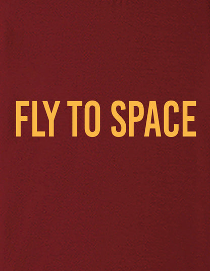 Nusyl Boys Wine Astronaut & Text Printed Short Sleeve Oversized T-Shirt