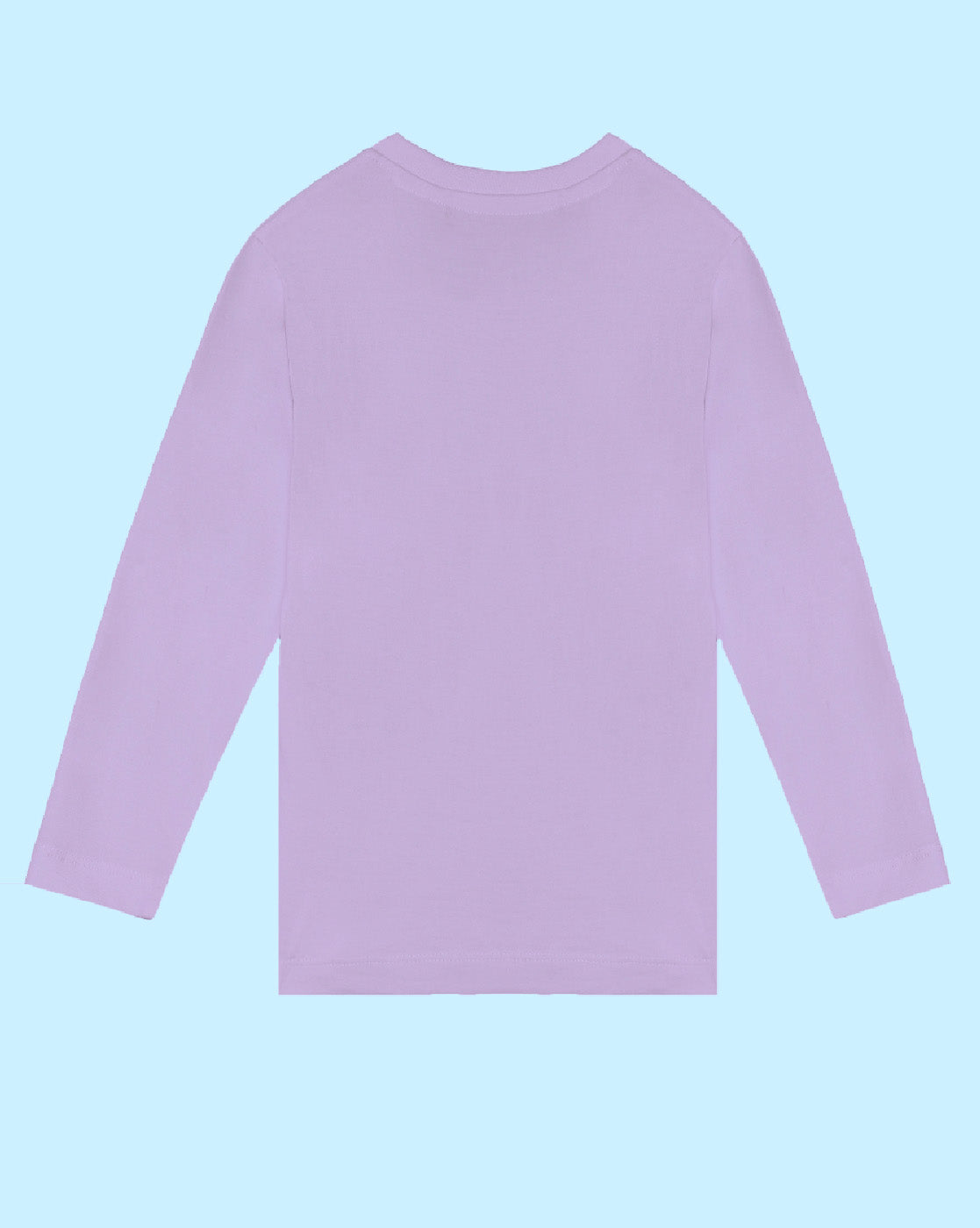 Nusyl Boys Lilac Cool Graphic Printed Full sleeve T-Shirt