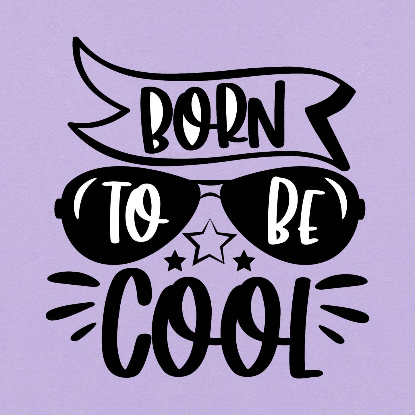 Nusyl Boys Lilac Cool Graphic Printed Full sleeve T-Shirt