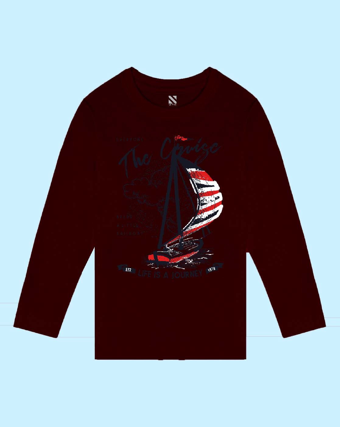Nusyl Wine Graphic  Printed Boy's  T-Shirt