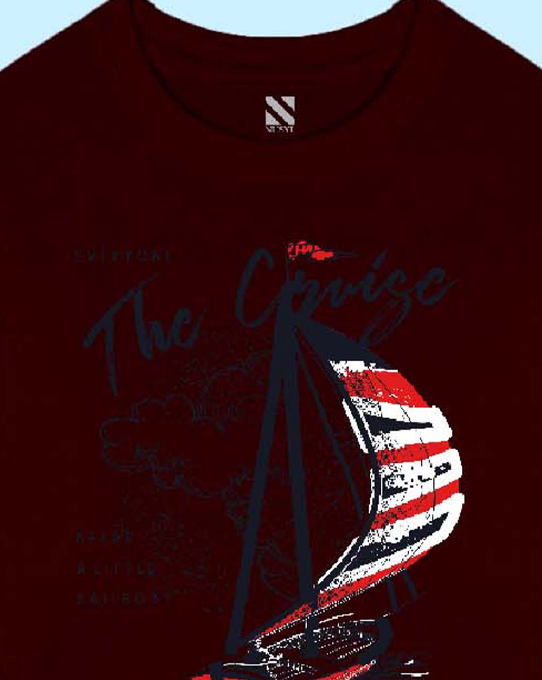 Nusyl Wine Graphic  Printed Boy's  T-Shirt