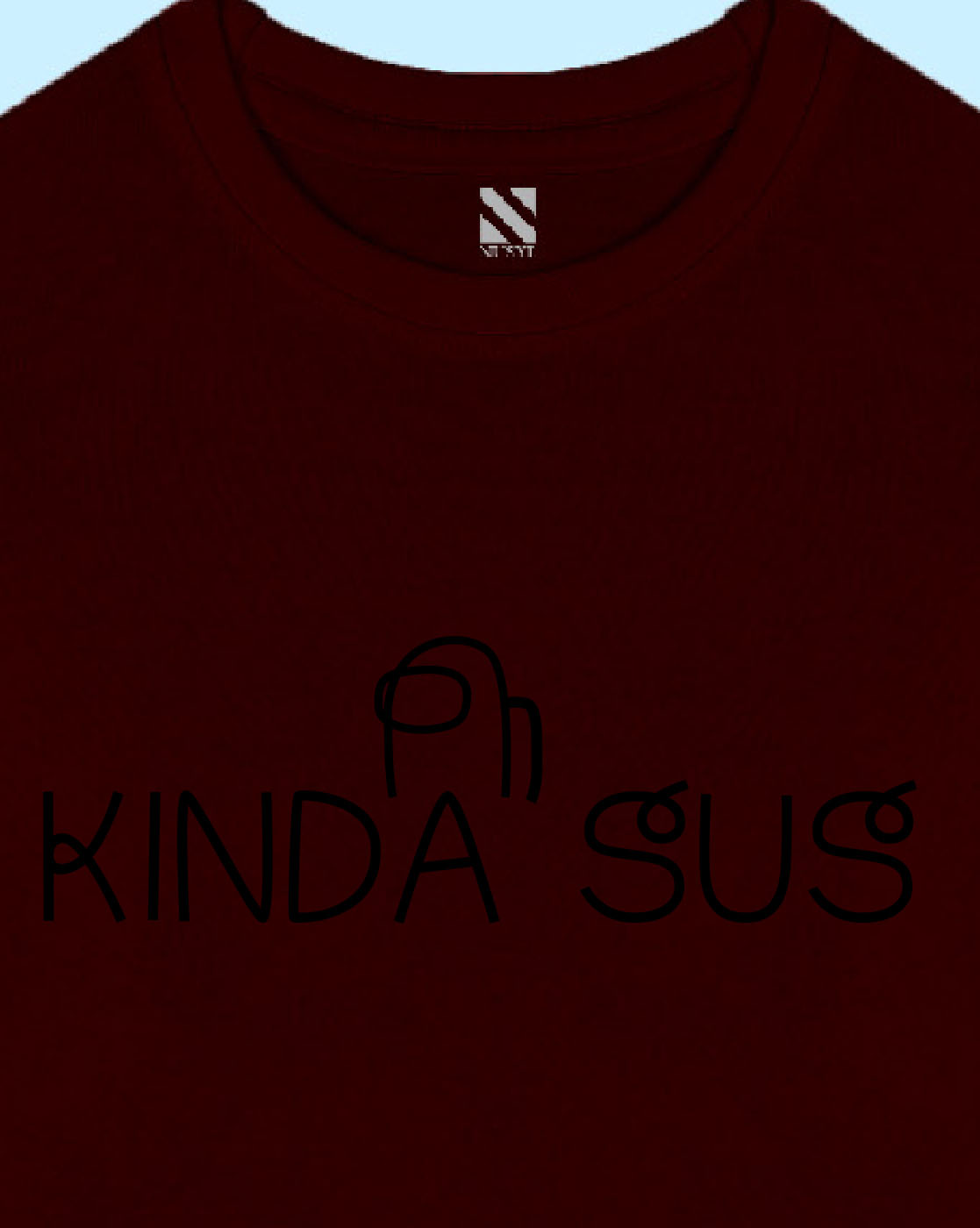 Nusyl Wine kinda Sus Text Printed Boy's  T-Shirt