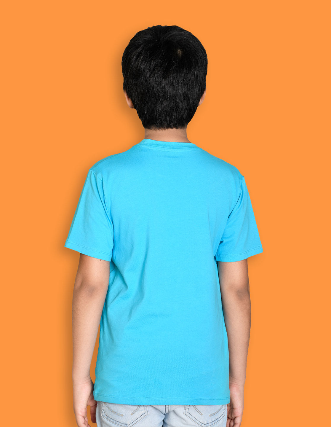 NUSYL Boys Black & Yellow & Sky Blue Text & Basketball Printed Half Sleeves T-shirt - Pack of 3