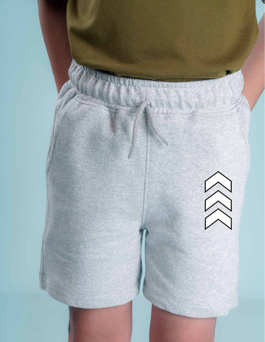 Nusyl Arrow Printed Grey Boys Shorts