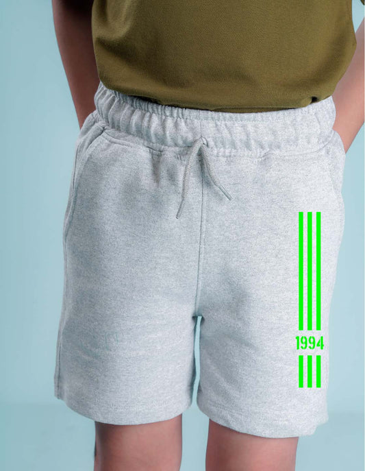 Nusyl 1994 Printed Grey Boys Shorts