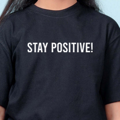 Nusyl Girls Black Printed Oversized T-shirt