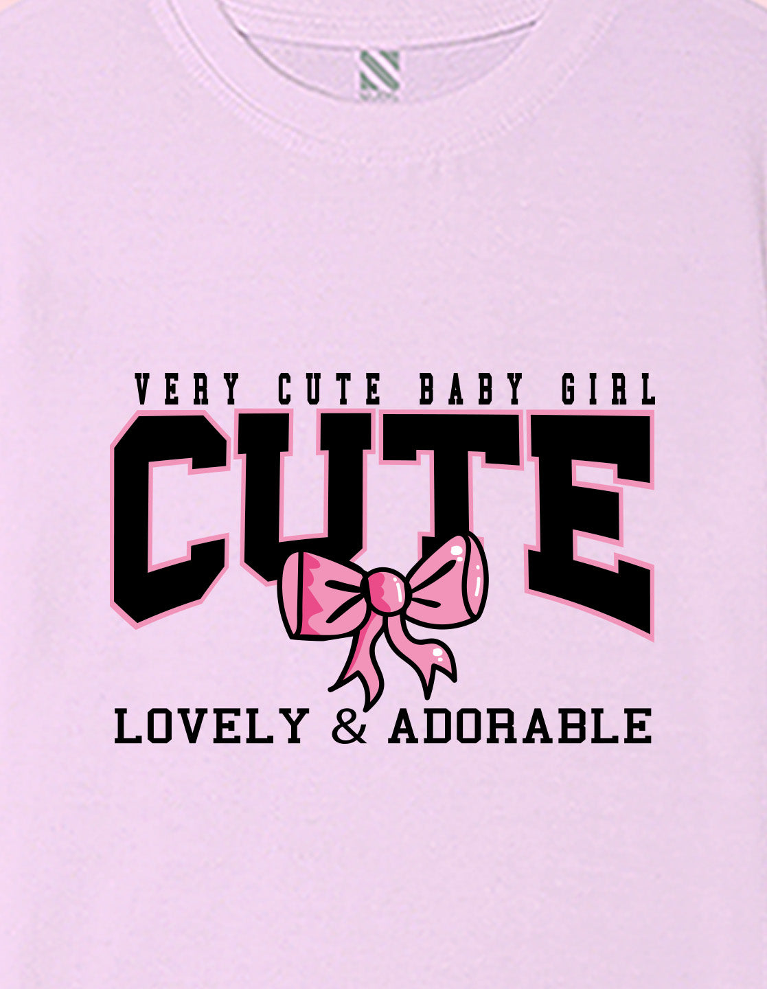 Nusyl Girls Lilac Lovely & adorable Text Printed  Short sleeve Cotton Blend Oversized T-shirts