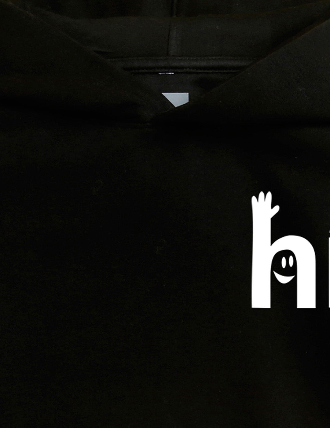 Black Printed Sweatshirt For Kids