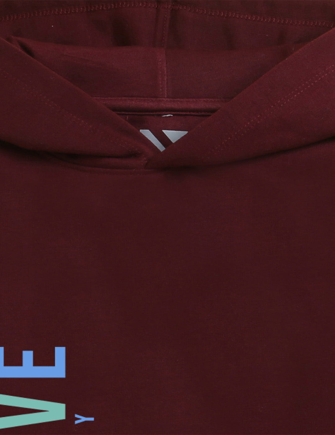 Burgandy Printed Sweatshirt For Kids