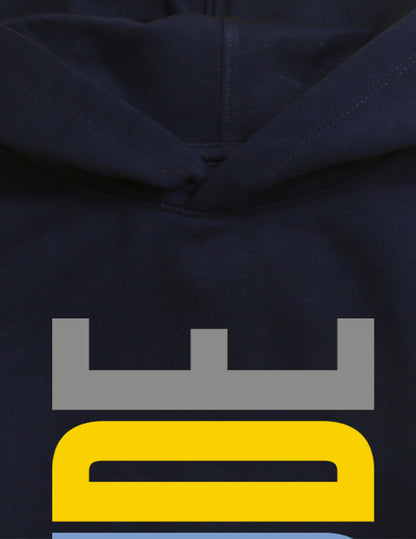 Navy Printed Sweatshirt For Kids