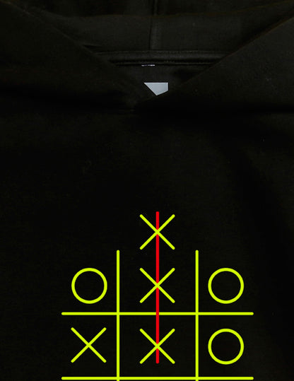 Black Printed Sweatshirt For Kids