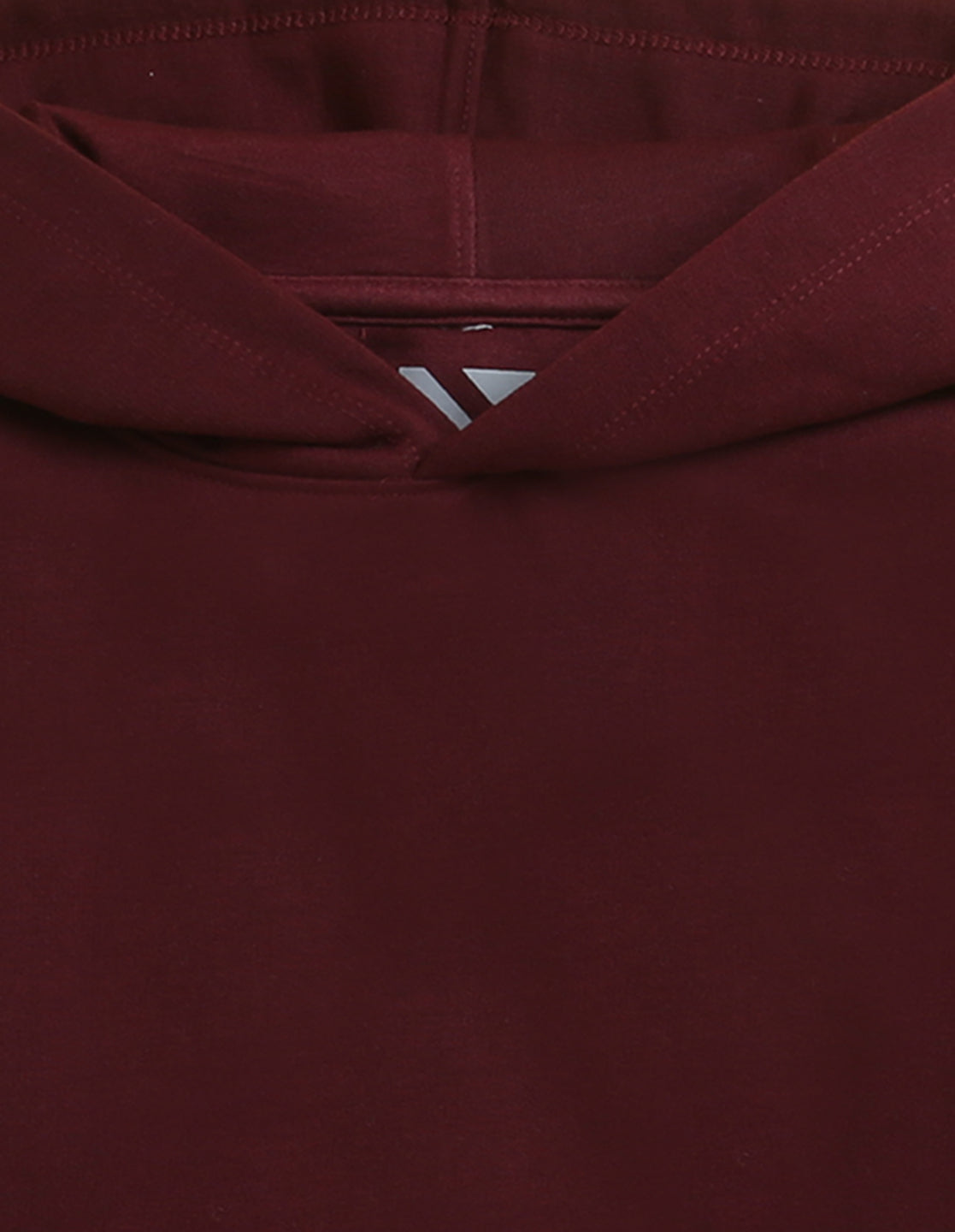 Nusyl Girls Bee Printed Burgundy Hooded Sweatshirts