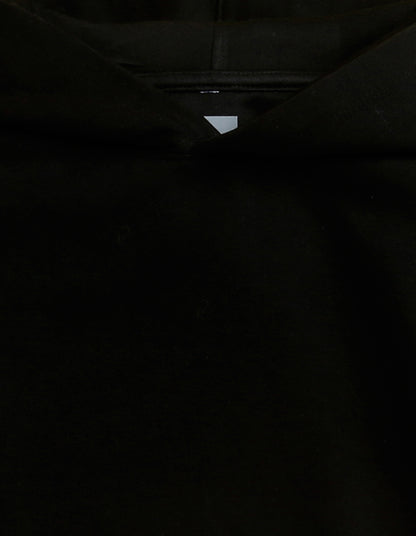 Nusyl Girls Astronaut Printed Black Hooded Sweatshirts