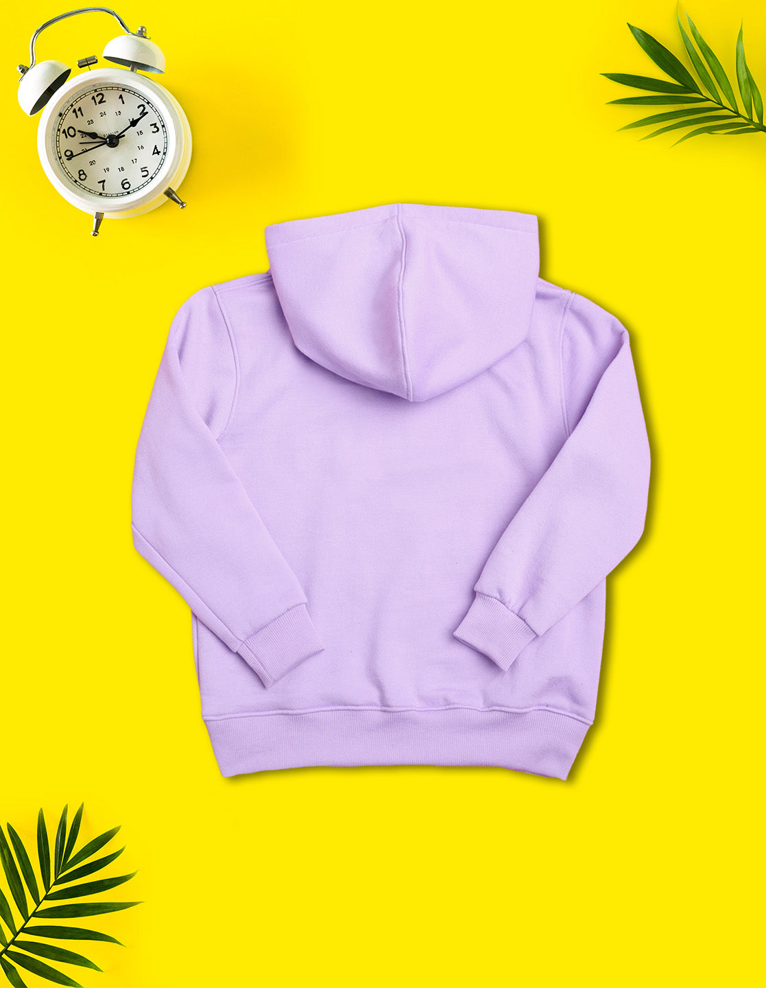 Nusyl Boy's Lilac Dinosaur & text Printed Hoodie