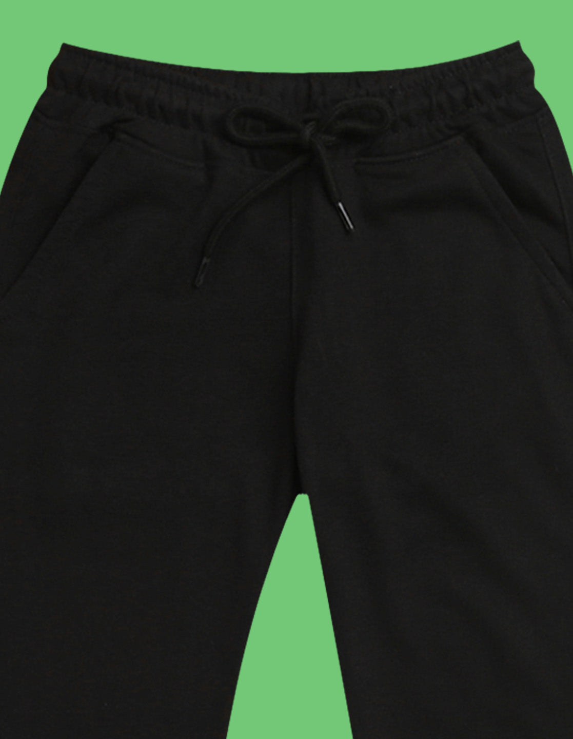 Nusyl Boys Black Nyc Text Printed Ankle Length Track Pant