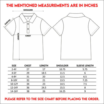 Nusyl Beach Printed Bright yellow Boys polo T-shirts
