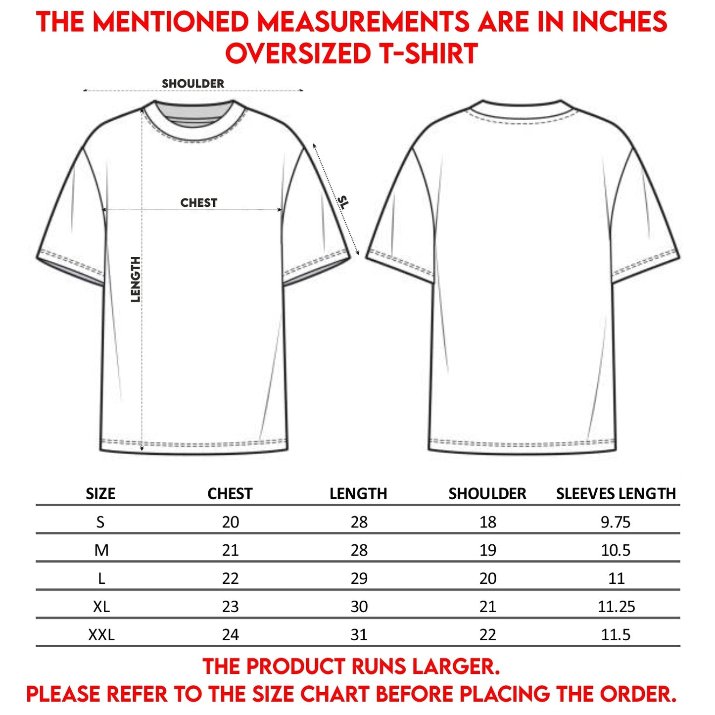 Nusyl Yellow Text back Printed oversized t-shirt