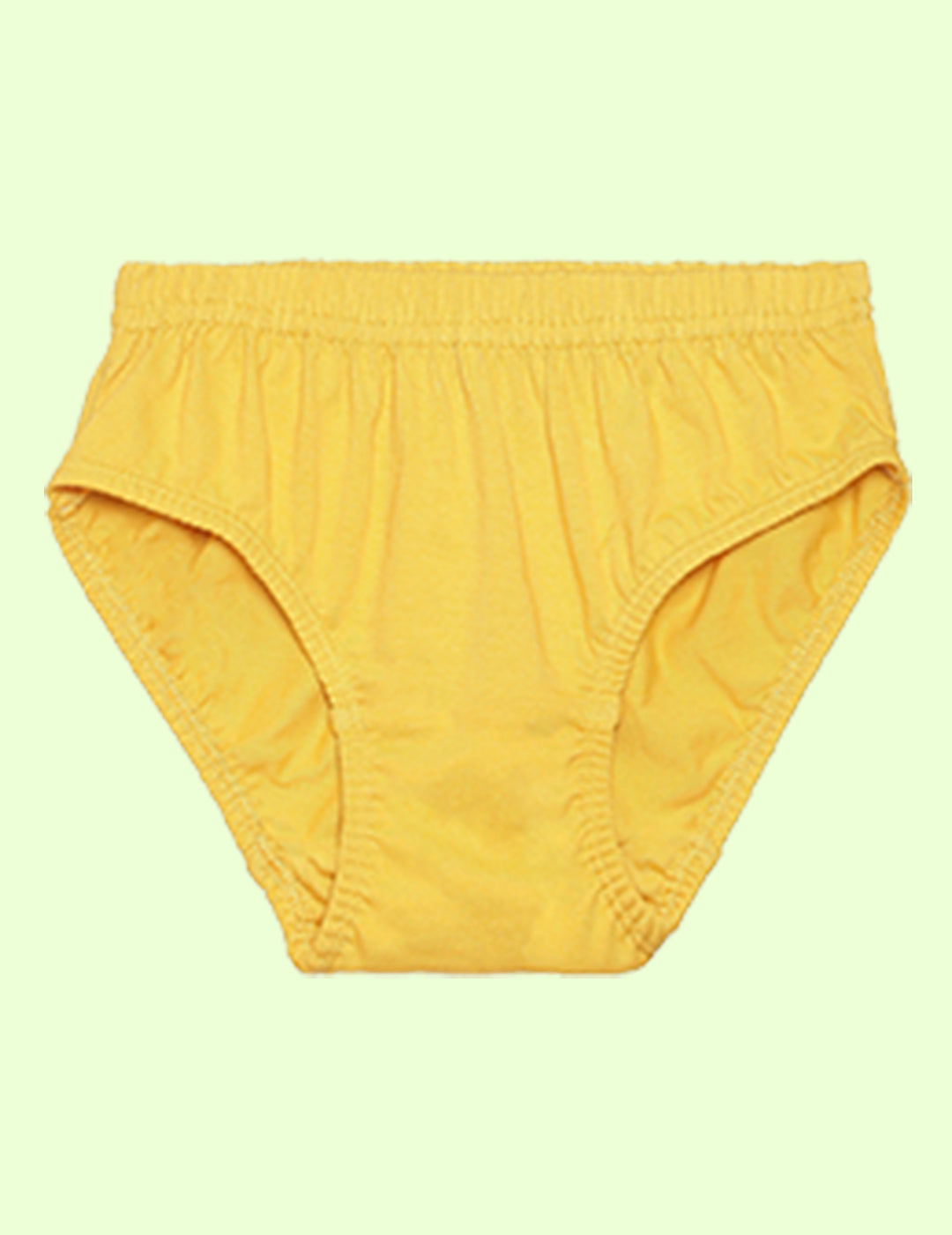 Nusyl Boys solid briefs combo-pack of 3 (White,Grey,Yellow)