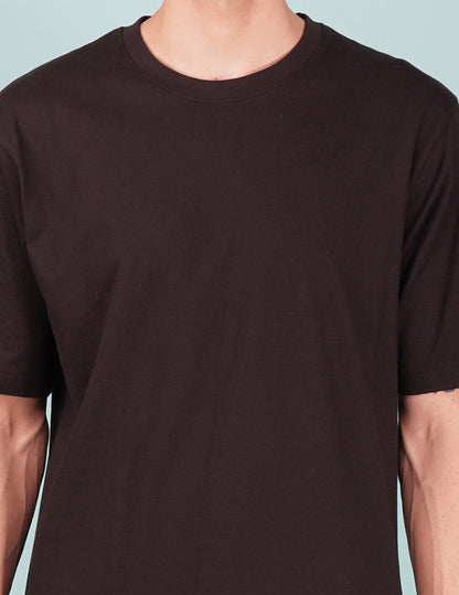 Nusyl Black Never give up back Printed oversized t-shirt