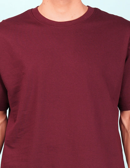 Nusyl Wine No fear back Printed oversized t-shirt