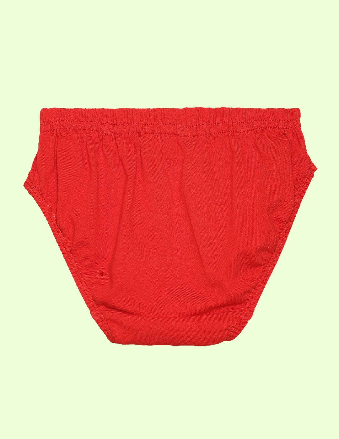 Nusyl Boys solid briefs combo-pack of 3 (Yellow,Red,White)